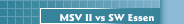 MSV II vs SW Essen